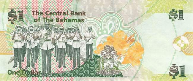 Bahamas 1 Dollar p71 2008